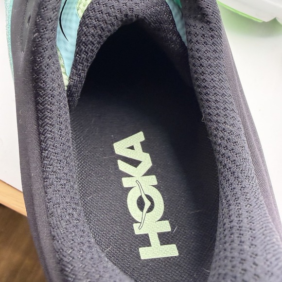 Hoka One One Bondi 9 Luna Moth Blue Spark 1162011-LNMT Mens 11.5D New - Picture 9 of 10